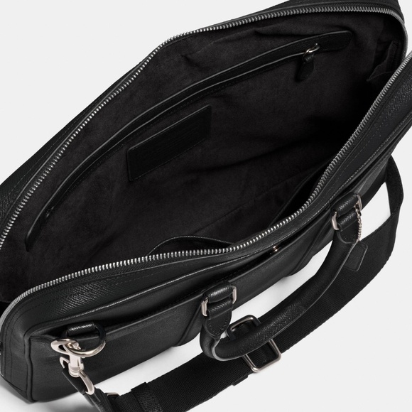 Sold Coach Metropolitan Slim Brief Briefcase 72113 - Picture 3 of 5